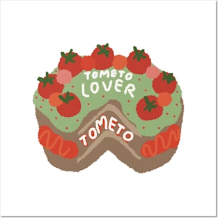 Tomato cake Posters and Art